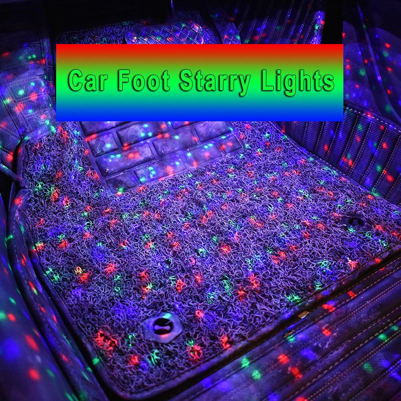 5V 3.2W One for four-color LED Car USB Colorful Decorative Lights full of Stars Music DJ Voice Control 5V 3.2W One for four-color LED Car USB Colorful Decorative Lights full of Stars Music DJ Voice Control